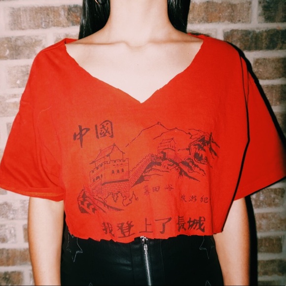 Urban Outfitters Tops - Vintage tee cropped